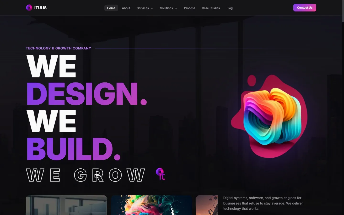 Itulis.com website screenshot